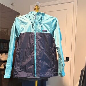 Patagonia Aqua and Navy Women's Jacket